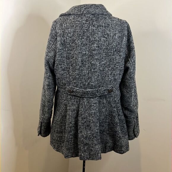 xhilaration Black/White Car Coat - Size XL - Picture 8 of 15